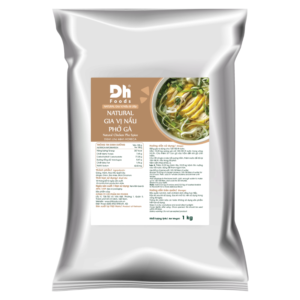 NATURAL Gia Vị Nấu Phở G&agrave;  - Big Size