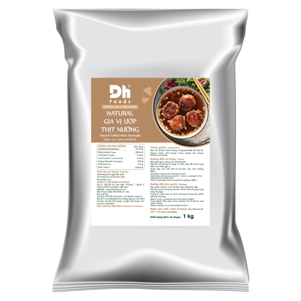NATURAL Gia Vị Ướp Thịt Nướng - Big Size