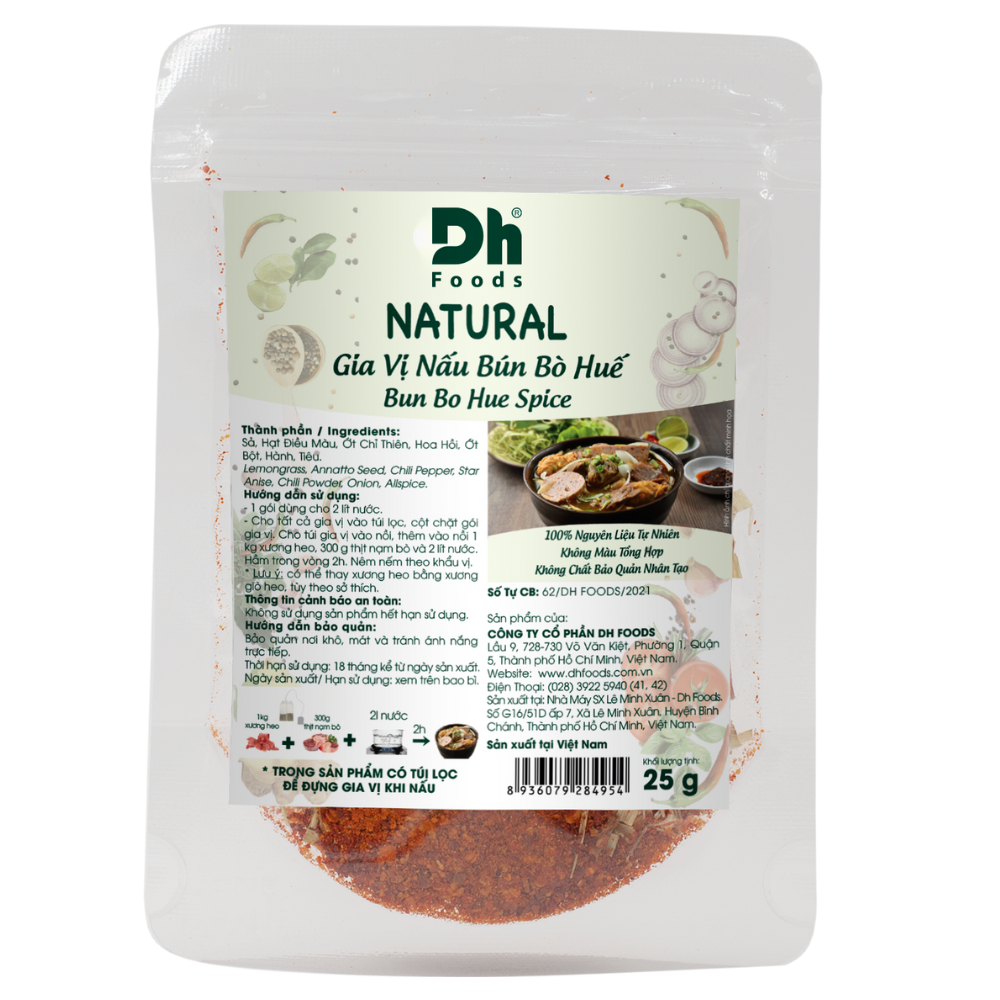 Natural Gia Vị B&uacute;n B&ograve; Huế