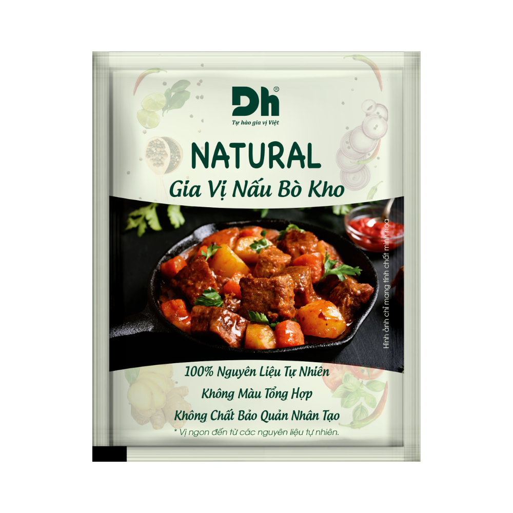 Natural Gia Vị Nấu B&ograve; Kho