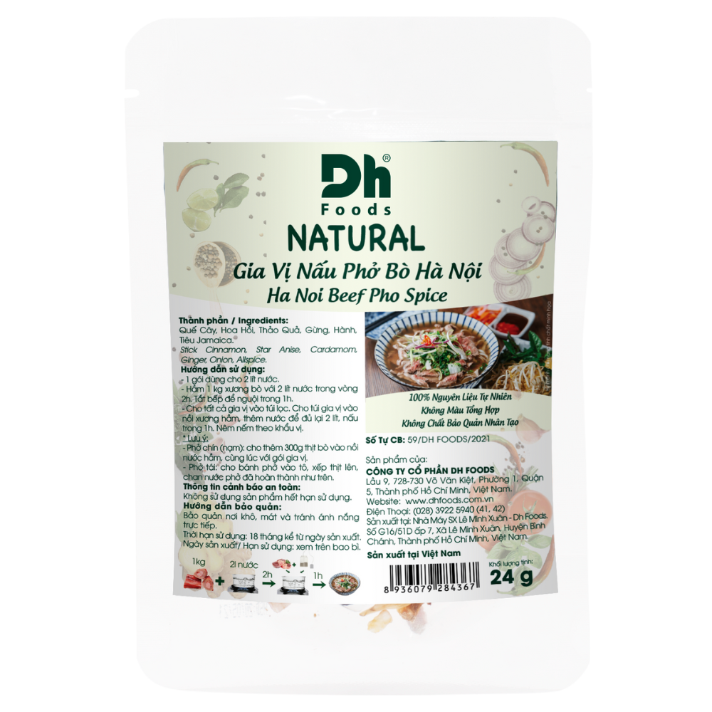 Natural Gia Vị Nấu Phở B&ograve; H&agrave; Nội