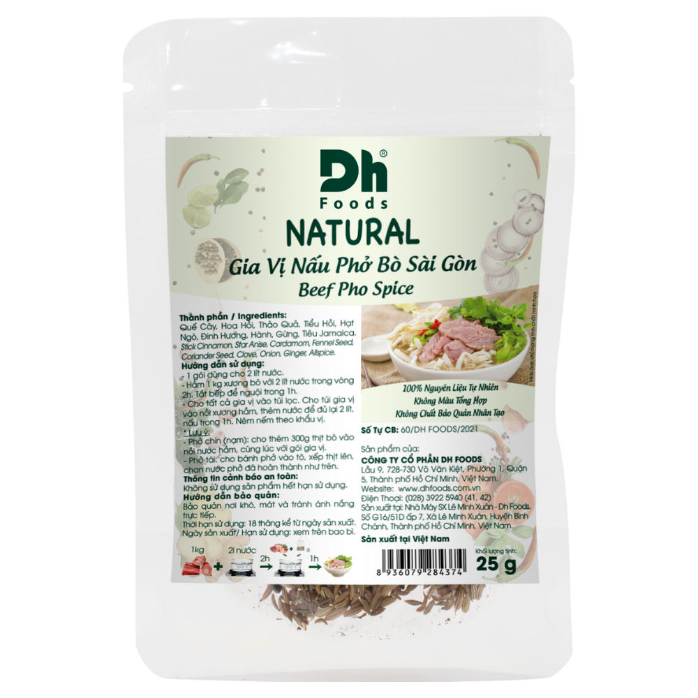 Natural Gia Vị Nấu Phở B&ograve; S&agrave;i G&ograve;n