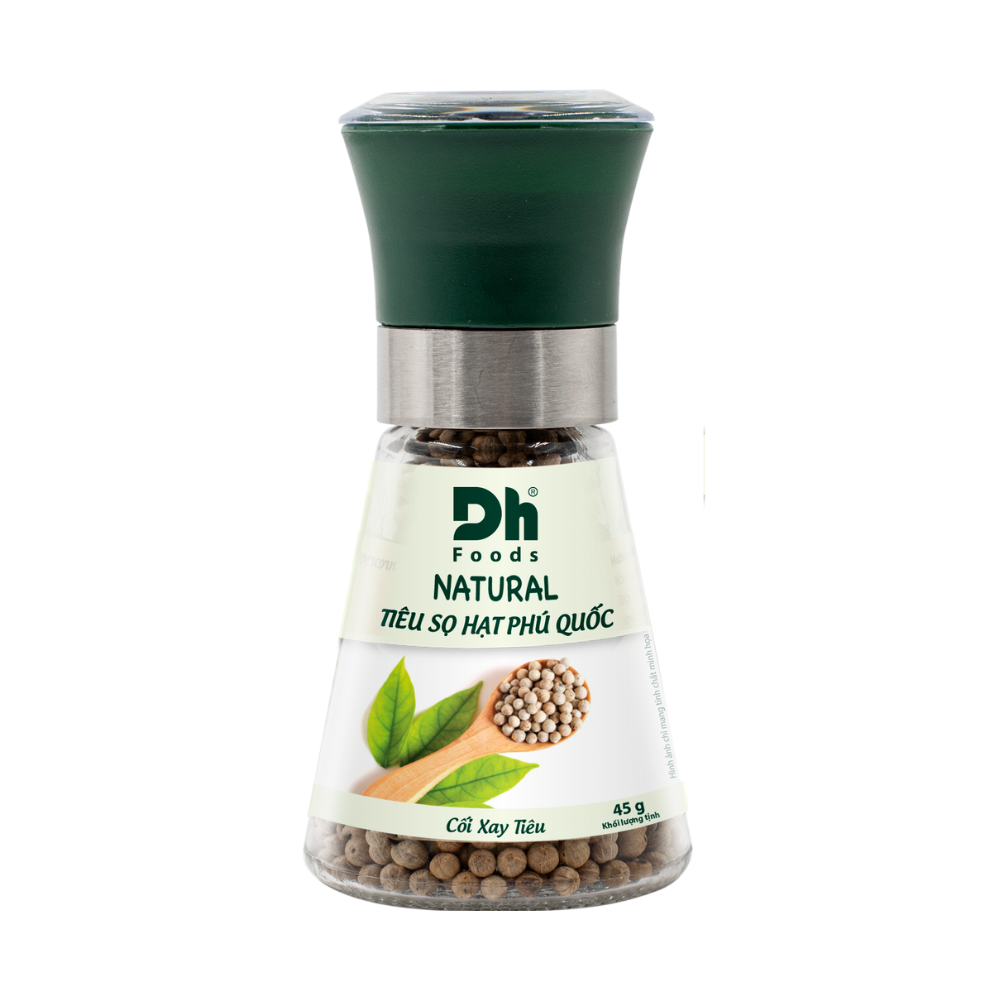 Natural Ti&ecirc;u Sọ Hạt Ph&uacute; Quốc - Nắp cối xay Ceramic