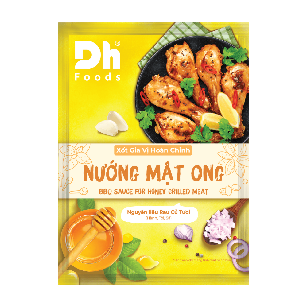 Xốt Gia Vị Ho&agrave;n Chỉnh Nướng Mật Ong