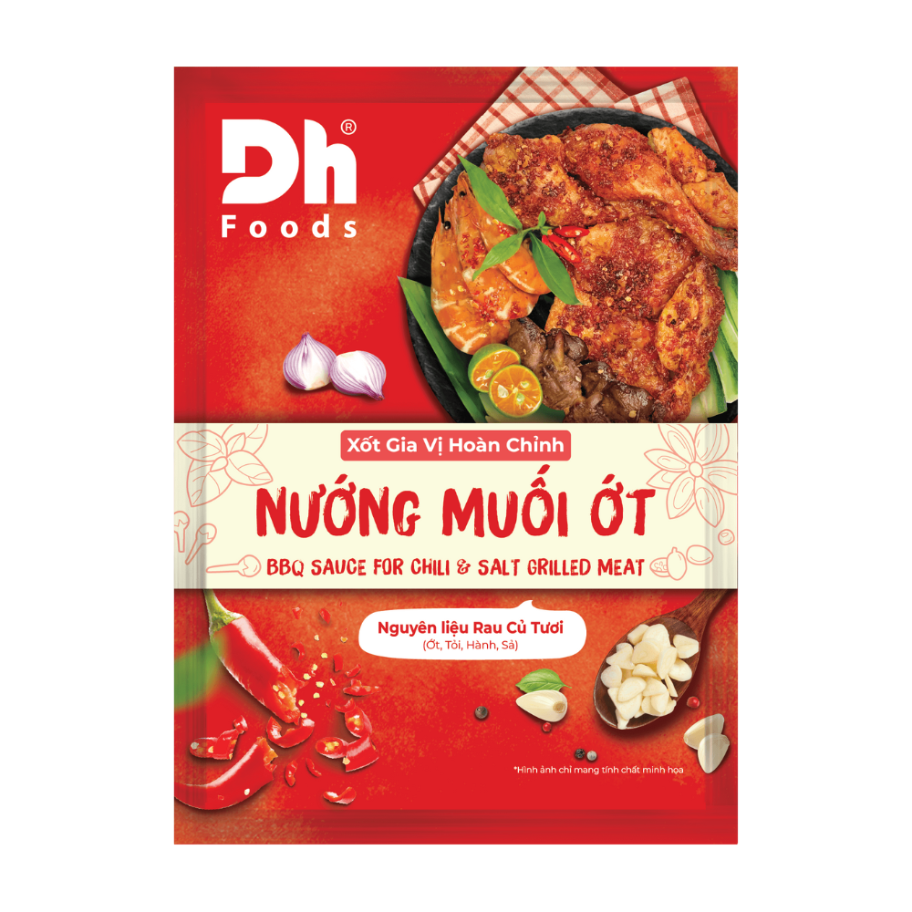Xốt Gia Vị Ho&agrave;n Chỉnh Nướng Muối Ớt